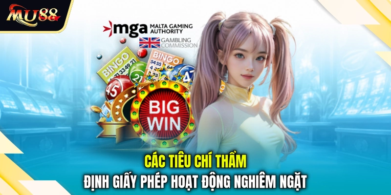 Các tiêu chí thẩm định giấy phép hoạt động nghiêm ngặt