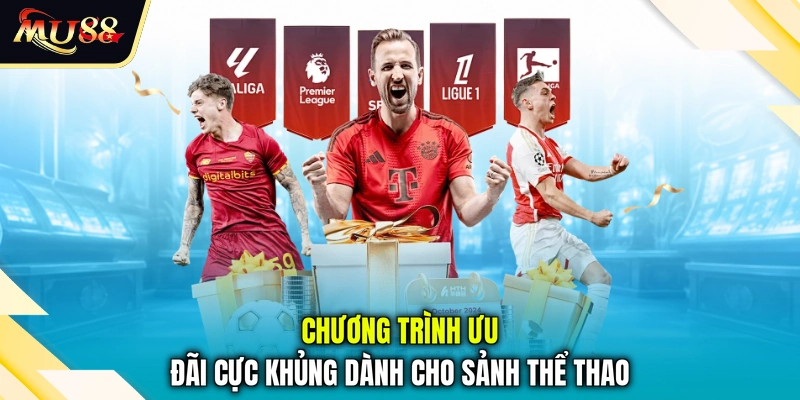 Chương trình ưu đãi cực khủng dành cho sảnh thể thao