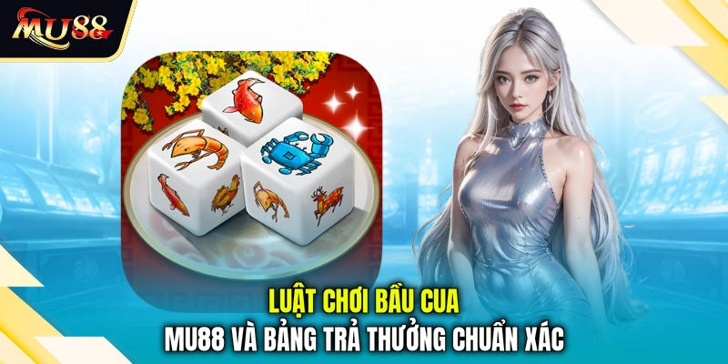 Luật chơi bầu cua MU88 và bảng trả thưởng chuẩn xác