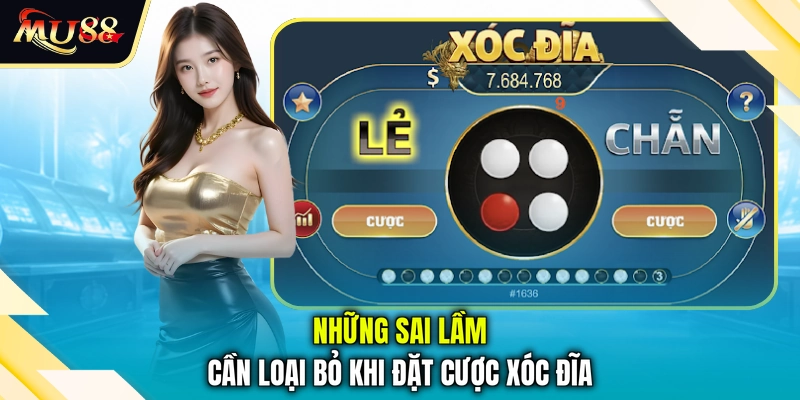 Những sai lầm cần loại bỏ khi đặt cược xóc đĩa