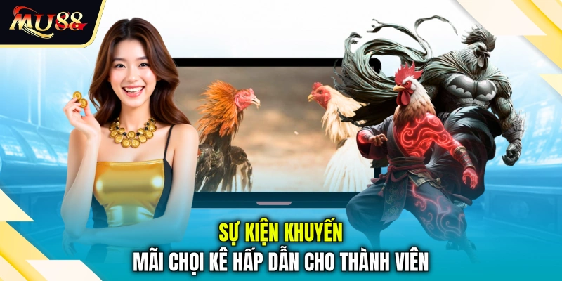 Sự kiện khuyến mãi chọi kê hấp dẫn cho thành viên